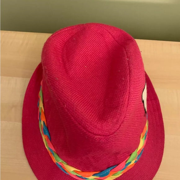 Pink Girls Hello Kitty canvas fedora hat size. M/L - Picture 2 of 5